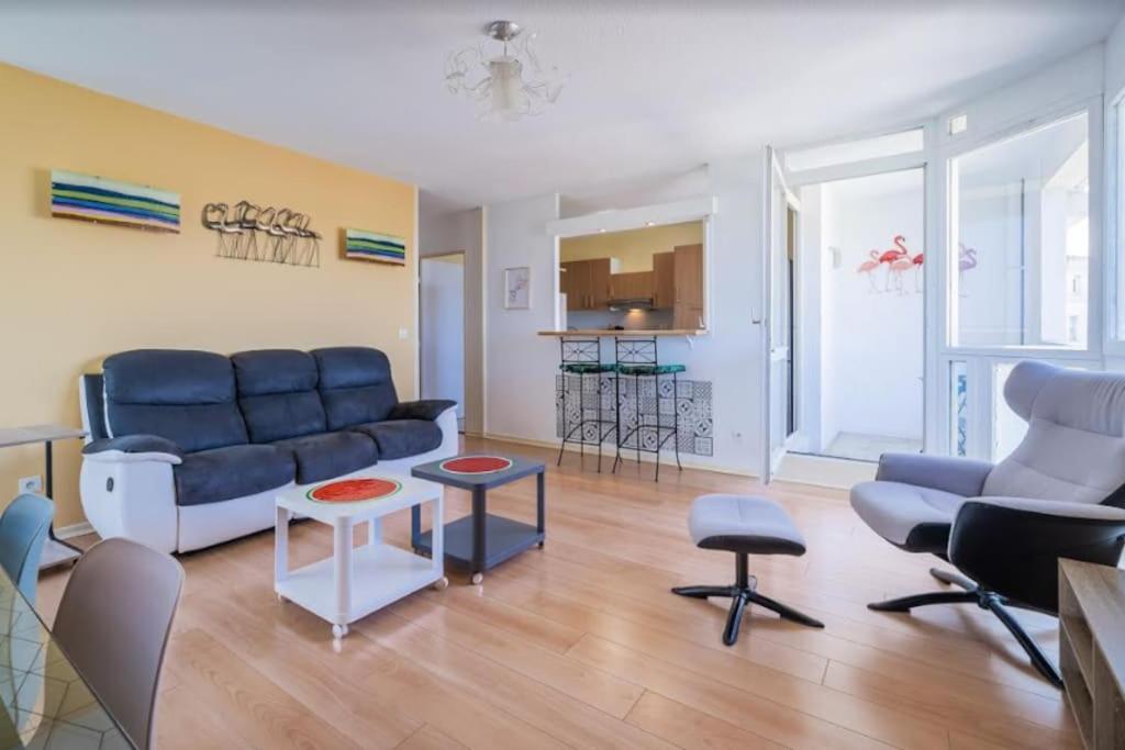 L'Horizon, T3, Terrasse, Pkg, Quartier Antigone Apartment Montpellier Bagian luar foto